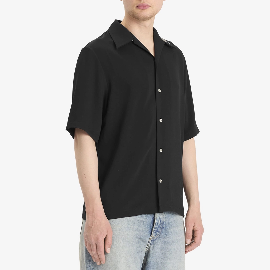 AMIRI Men's  Men's Camp Shirt Black