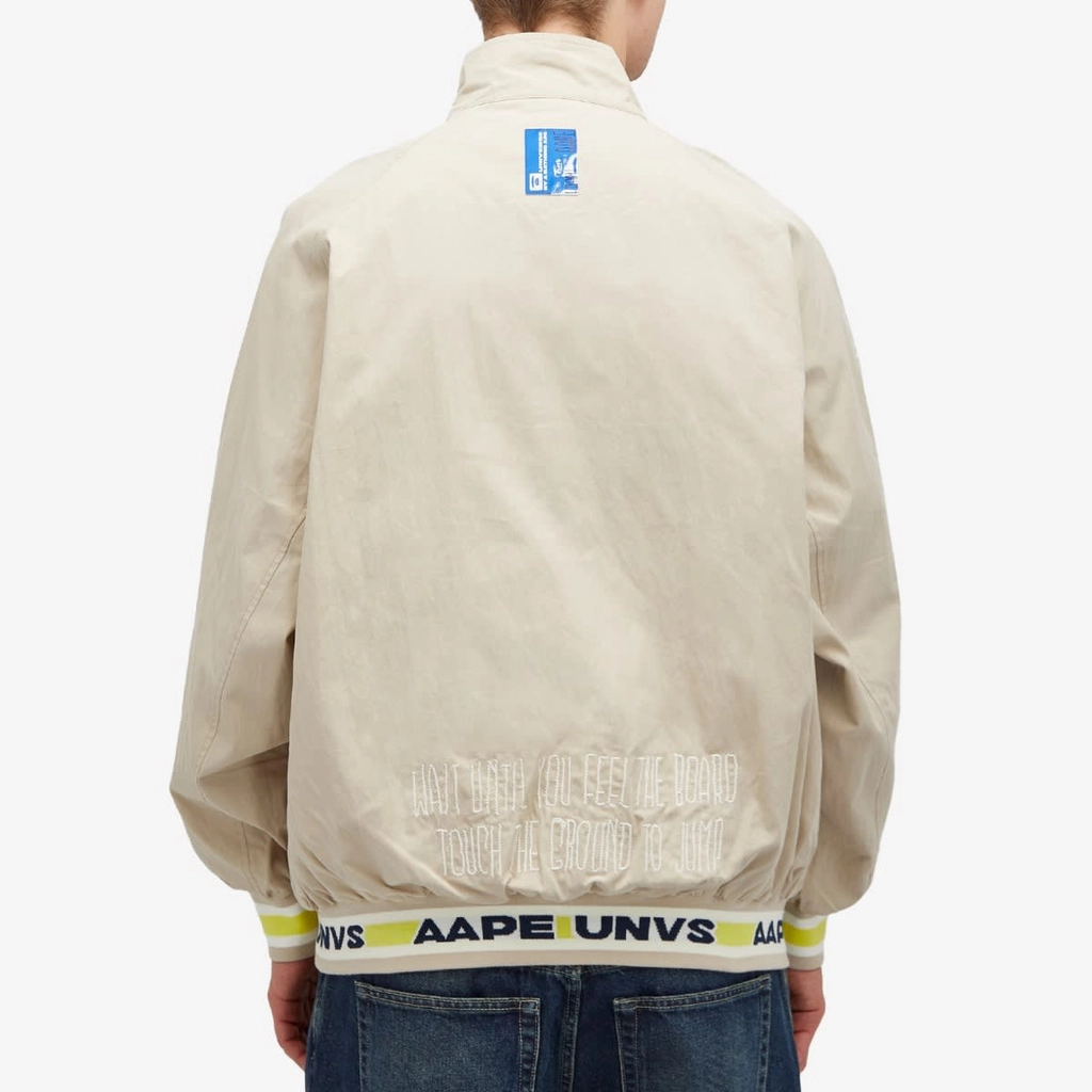 Aape Cotton Driving Jacket Beige
