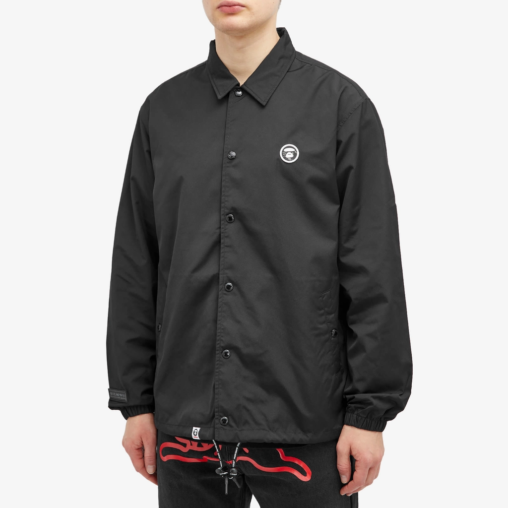 Aape Now Lightweight Coach Jacket Black