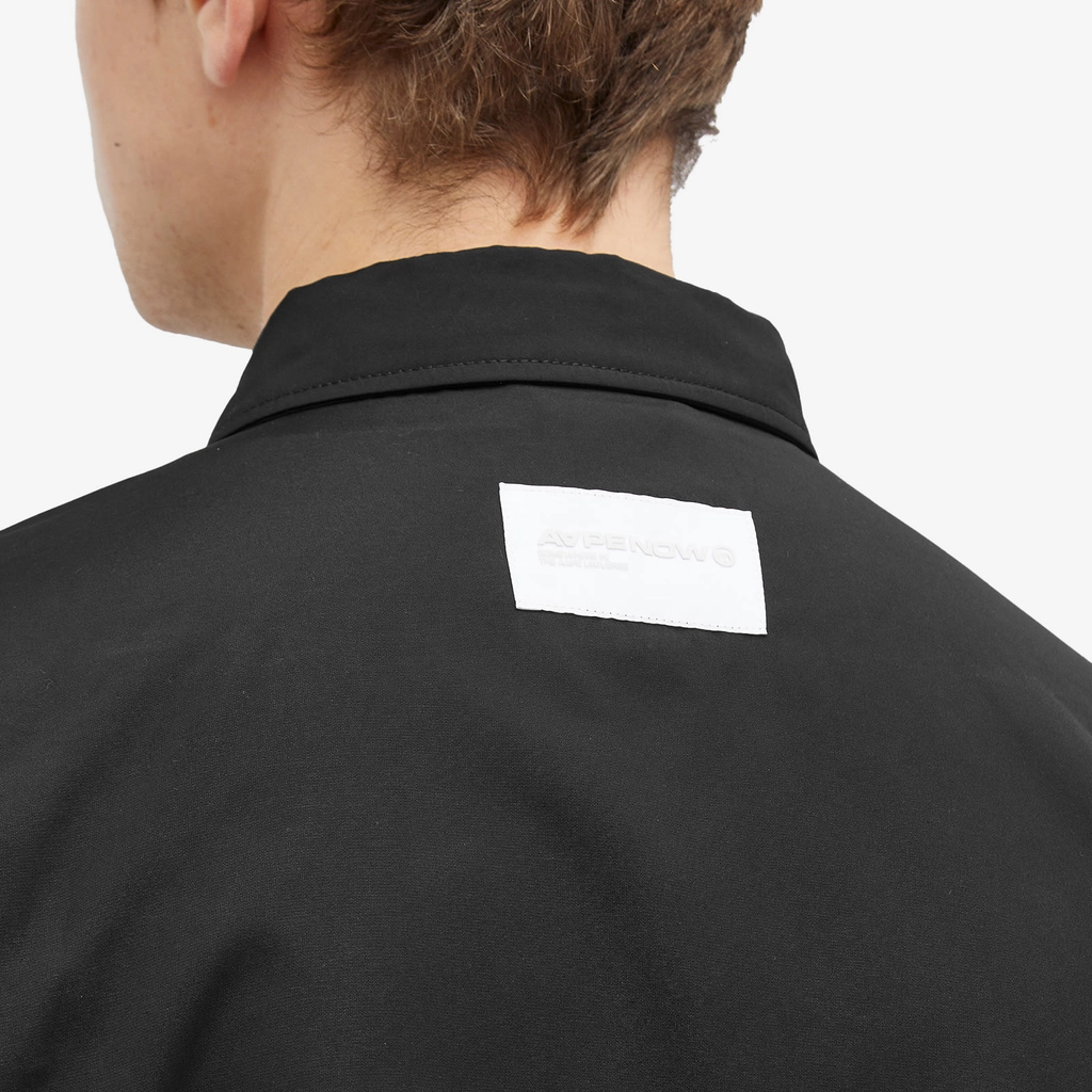 Aape Now Lightweight Coach Jacket Black
