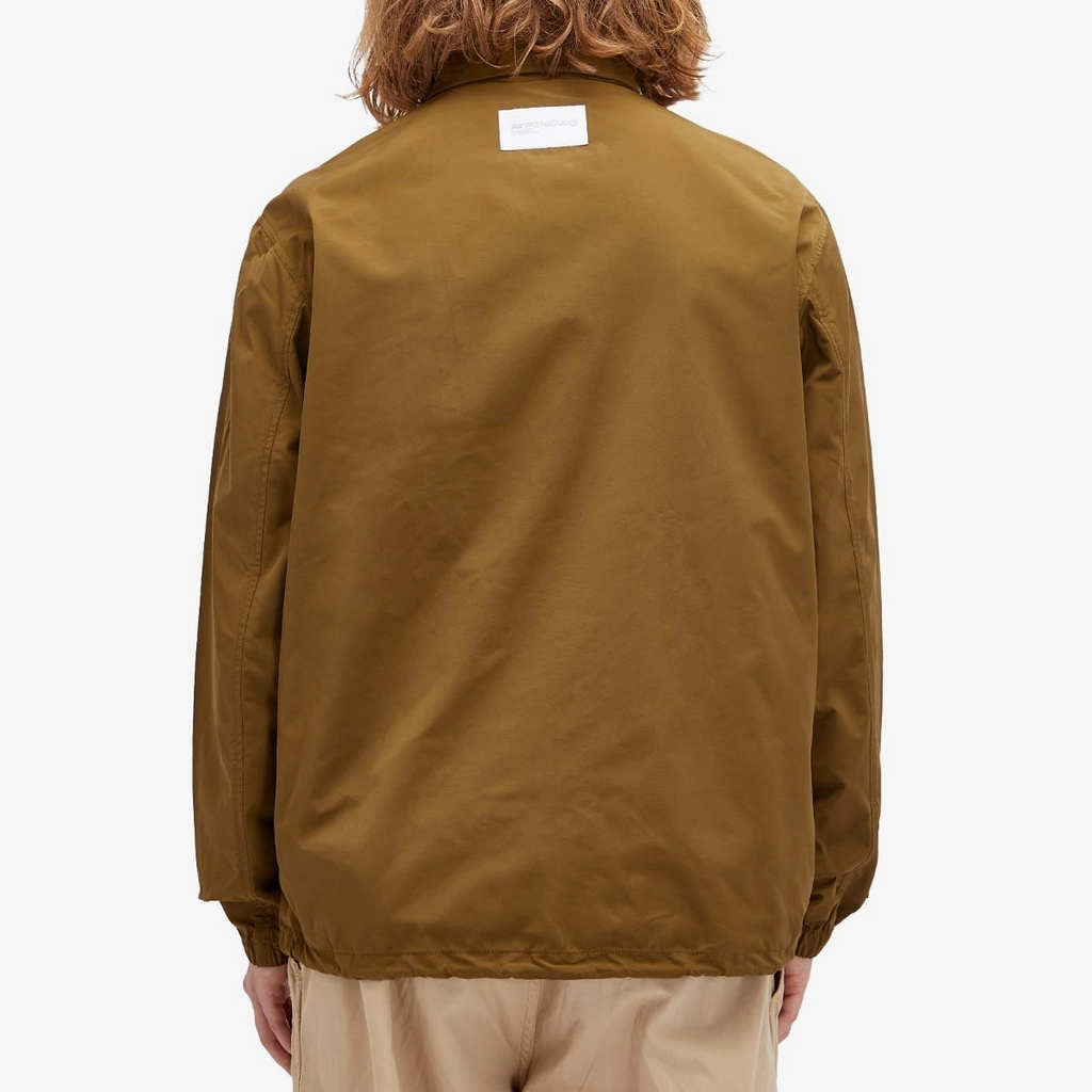 Aape Now Lightweight Coach Jacket Green (Brown)