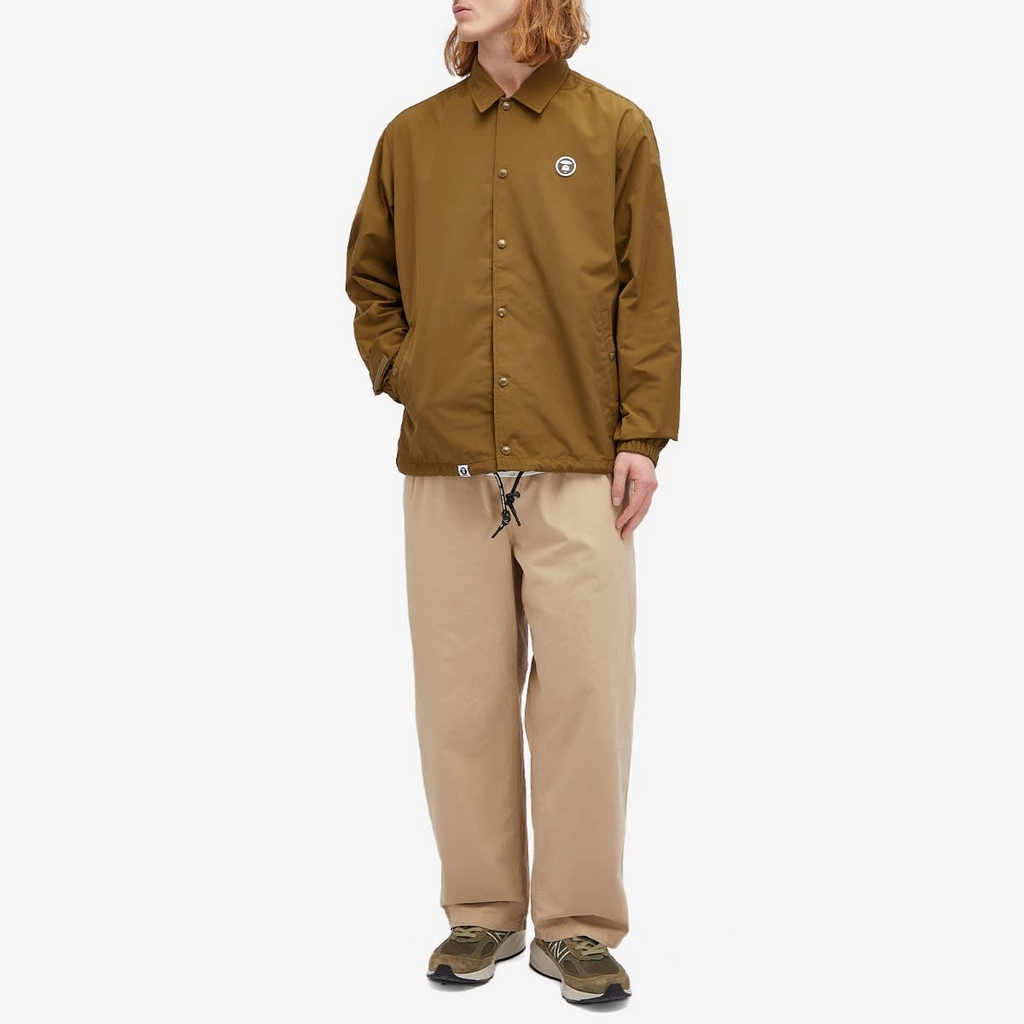 Aape Now Lightweight Coach Jacket Green (Brown)