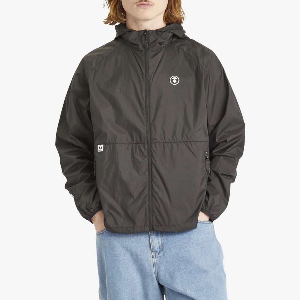 Aape Now UV40+ Windbreaker Black