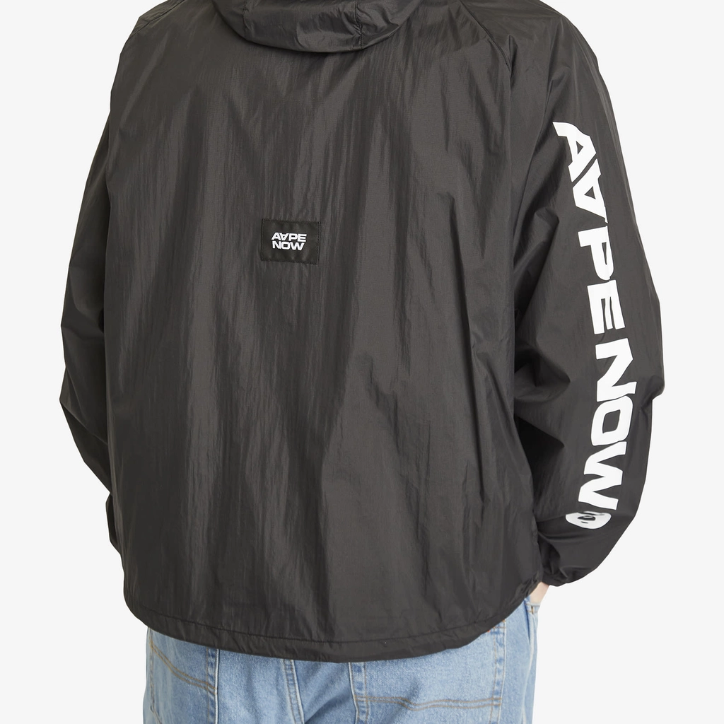 Aape Now UV40+ Windbreaker Black