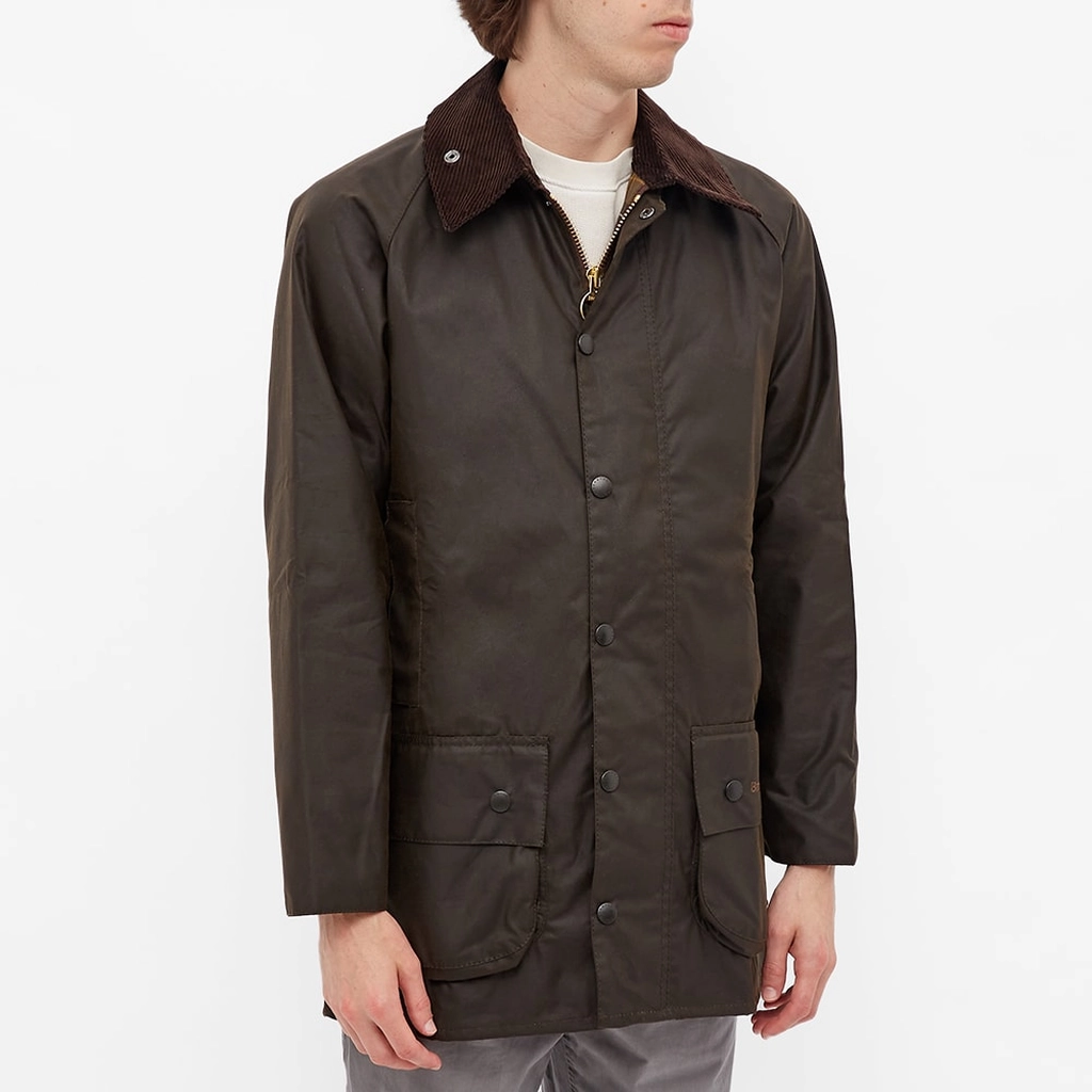 Barbour Men's Classic Beaufort Wax Jacket Olive