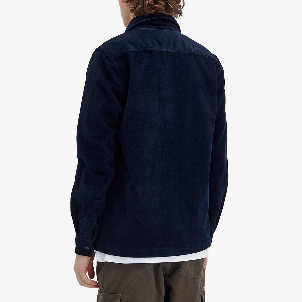 Barbour Men's Cord Overshirt Navy
