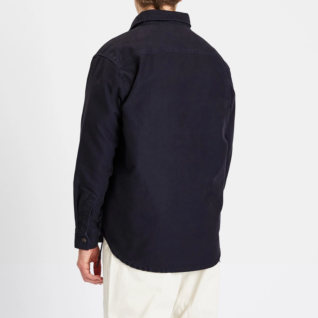 Barbour Men's Heritage+ Jungle Sateen Overshirt Navy