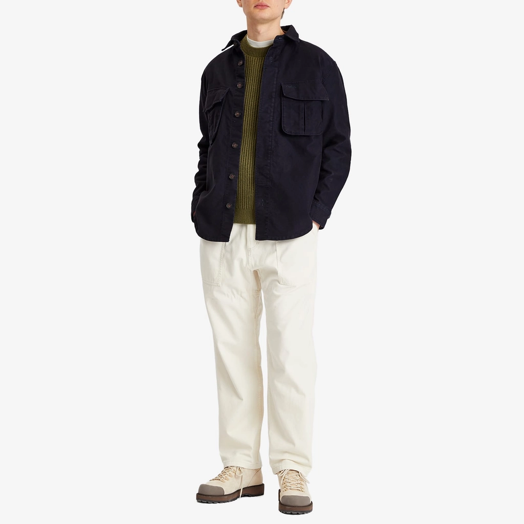 Barbour Men's Heritage+ Jungle Sateen Overshirt Navy