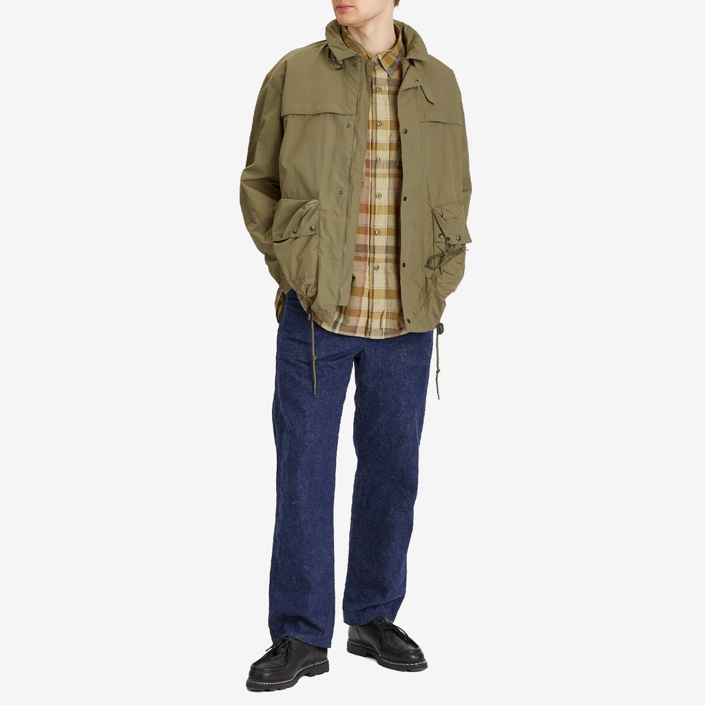 Barbour Men's Heritage+ Modified Durham Showerproof Jacket Burnt Olive