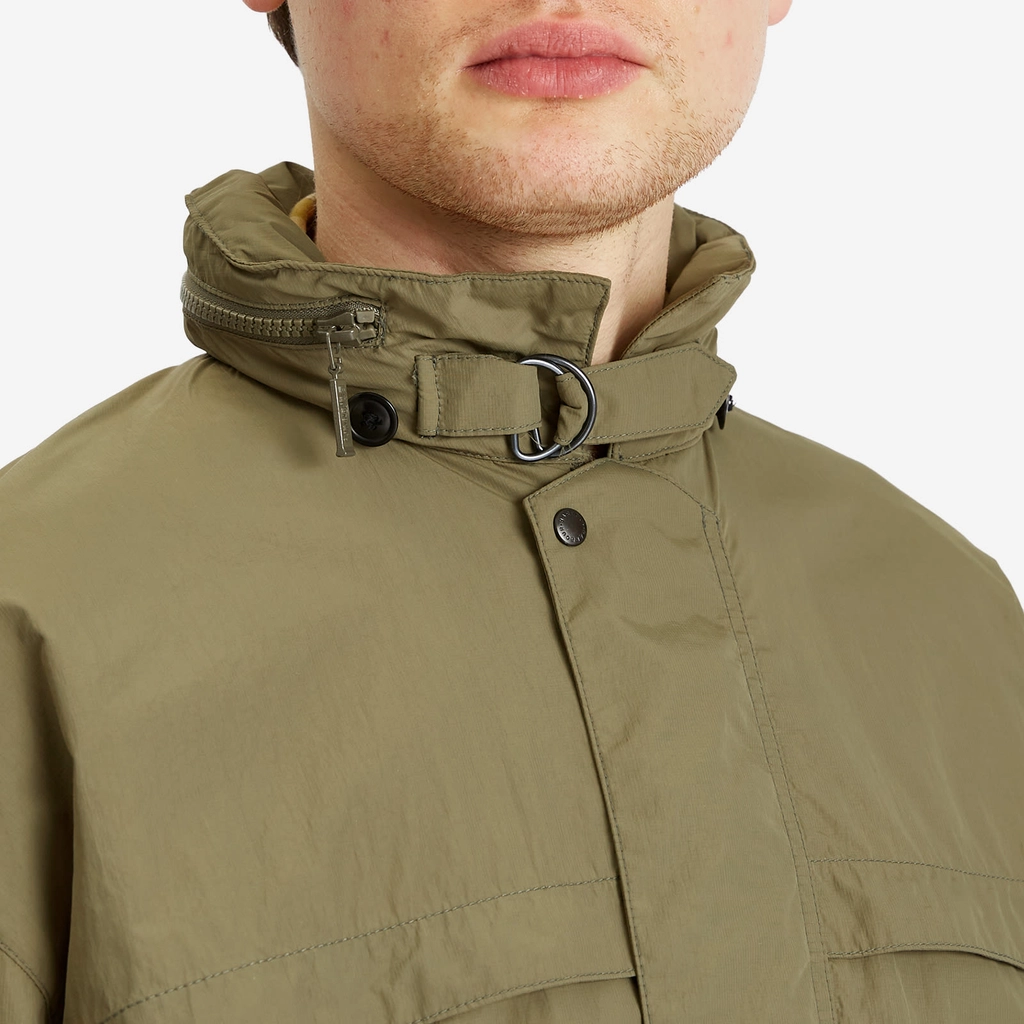 Barbour Men's Heritage+ Modified Durham Showerproof Jacket Burnt Olive