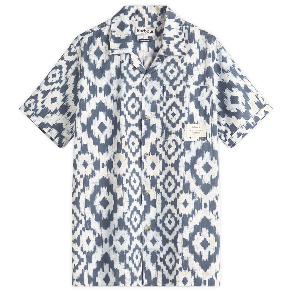 Barbour Men's Homelane Relaxed Vacation Shirt Navy