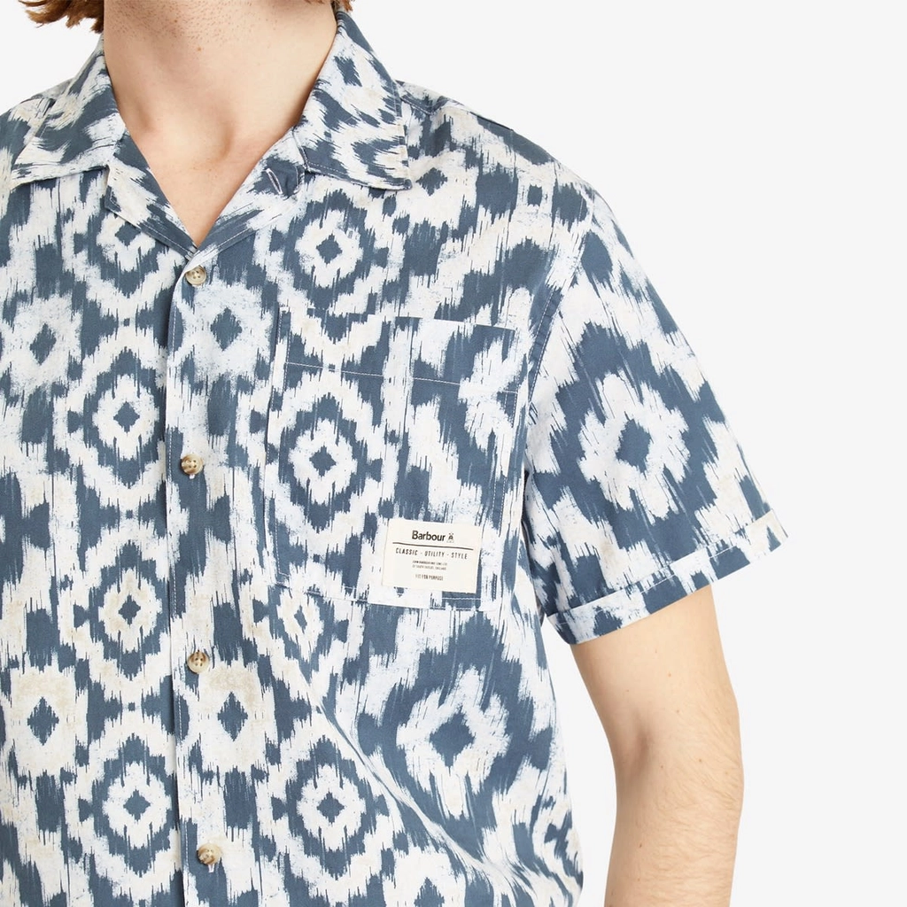 Barbour Men's Homelane Relaxed Vacation Shirt Navy