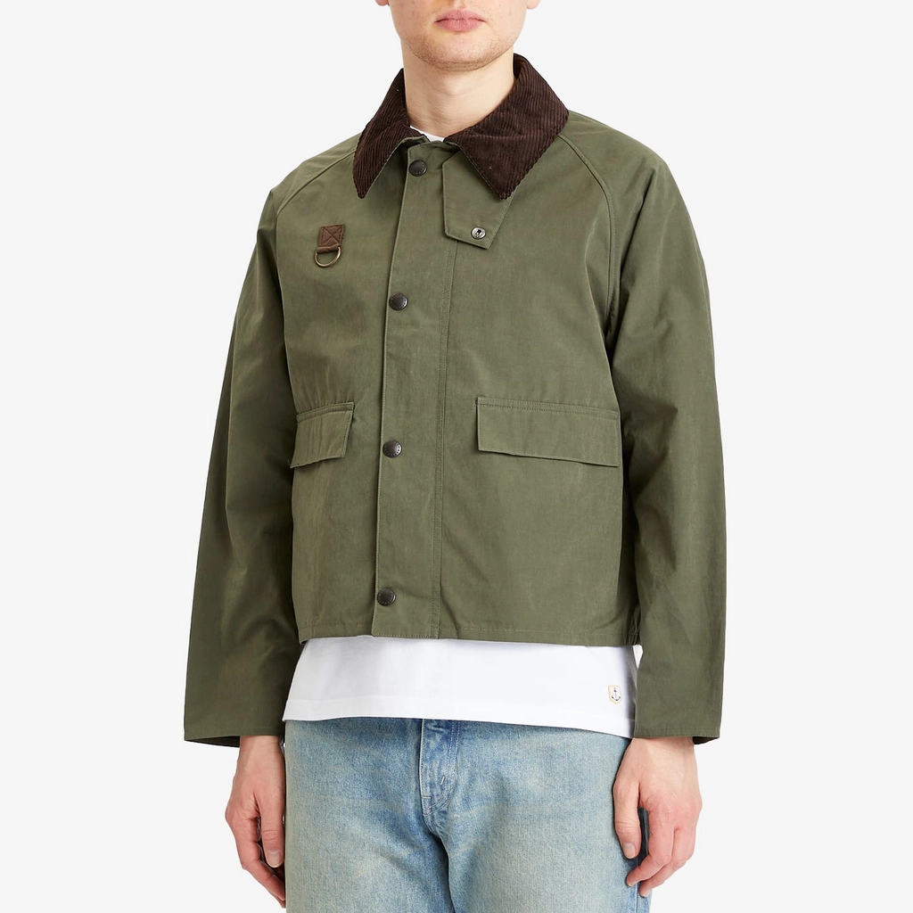 Barbour Men's OS Spey Casual Jacket Sage