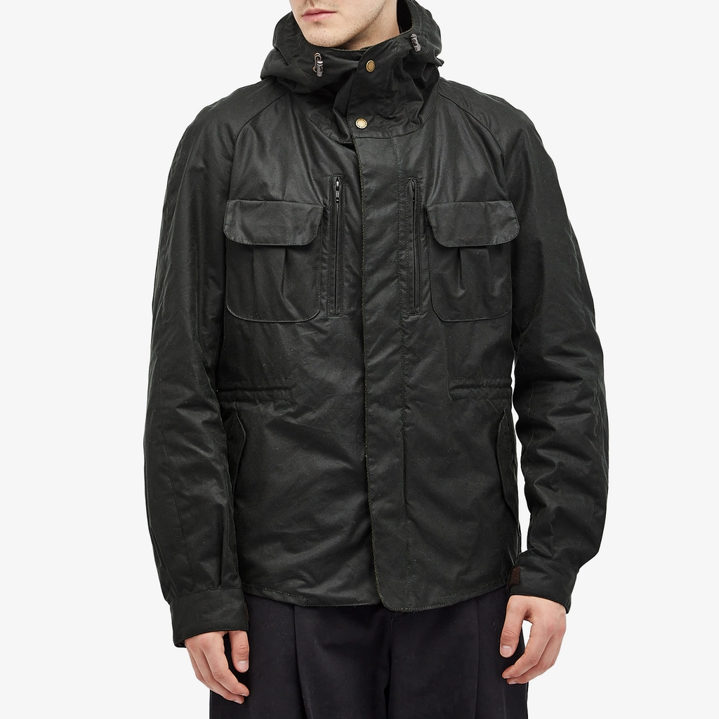 Barbour Men's TO KI TO Bicycle Wax Jacket Sage