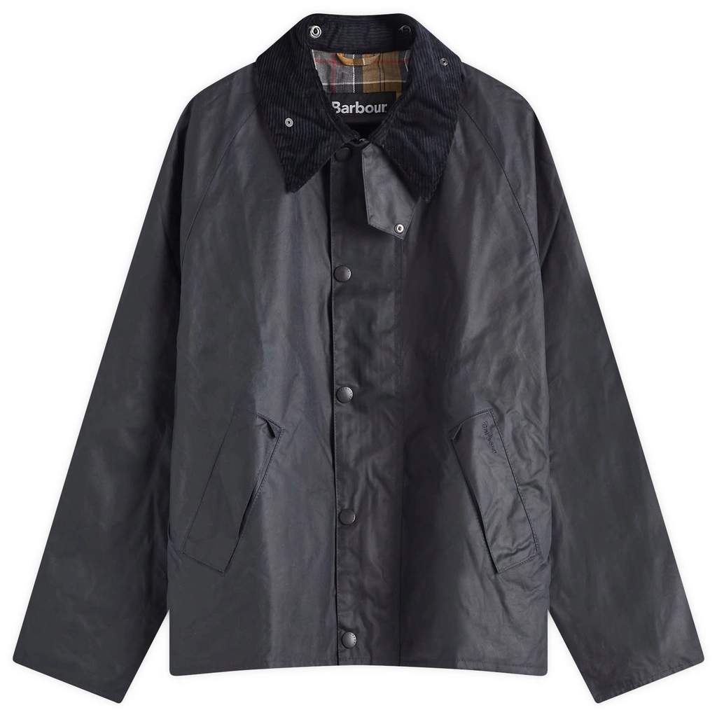 Barbour Men's Transport Wax Jacket Navy