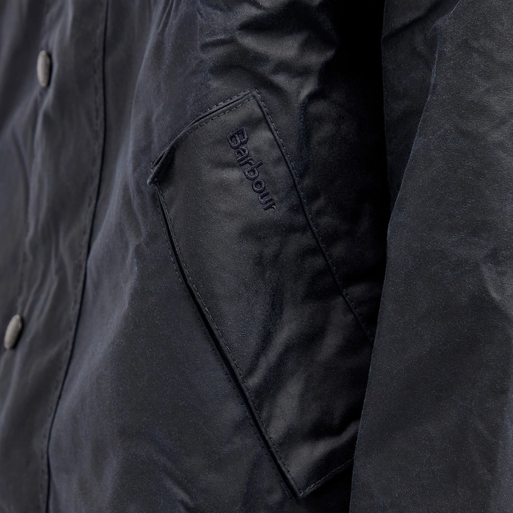 Barbour Men's Transport Wax Jacket Navy