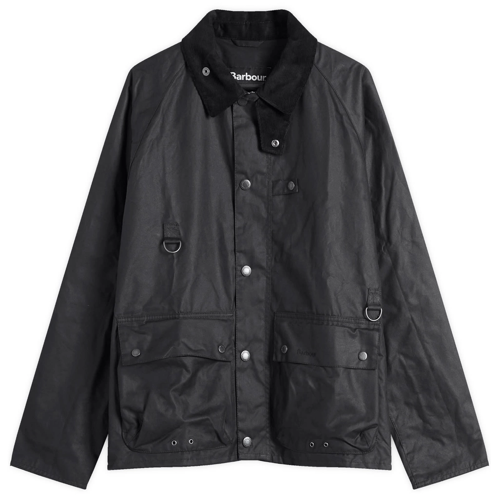 Barbour Men's Utility Spey Wax Jacket Navy
