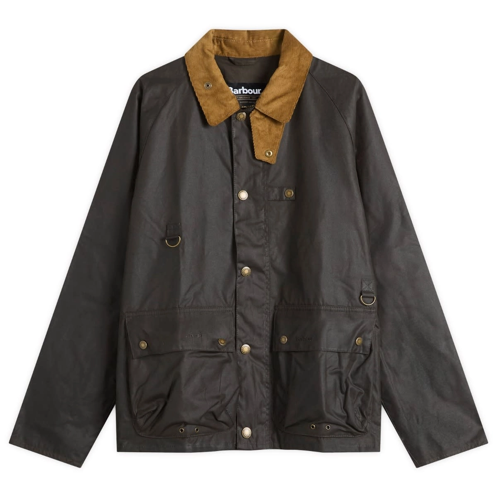 Barbour Men's Utility Spey Wax Jacket Olive