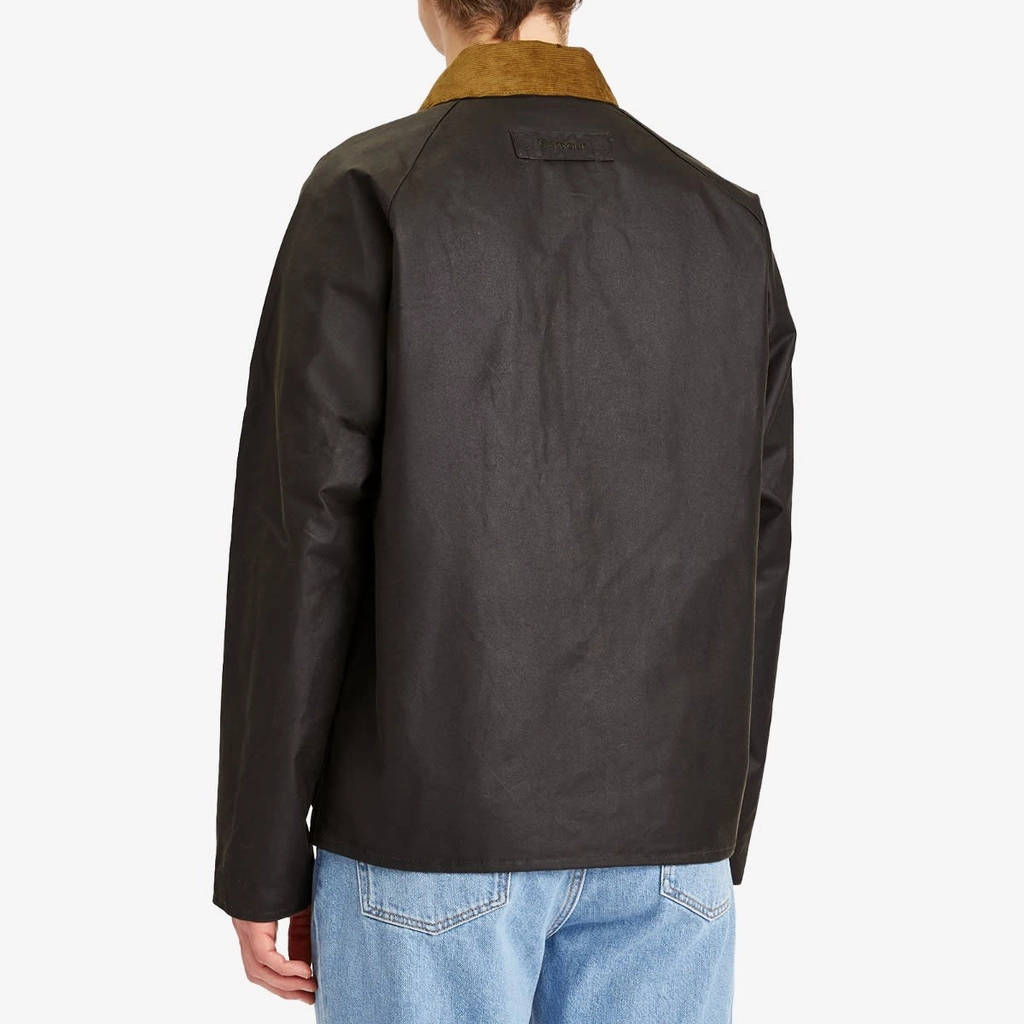 Barbour Men's Utility Spey Wax Jacket Olive