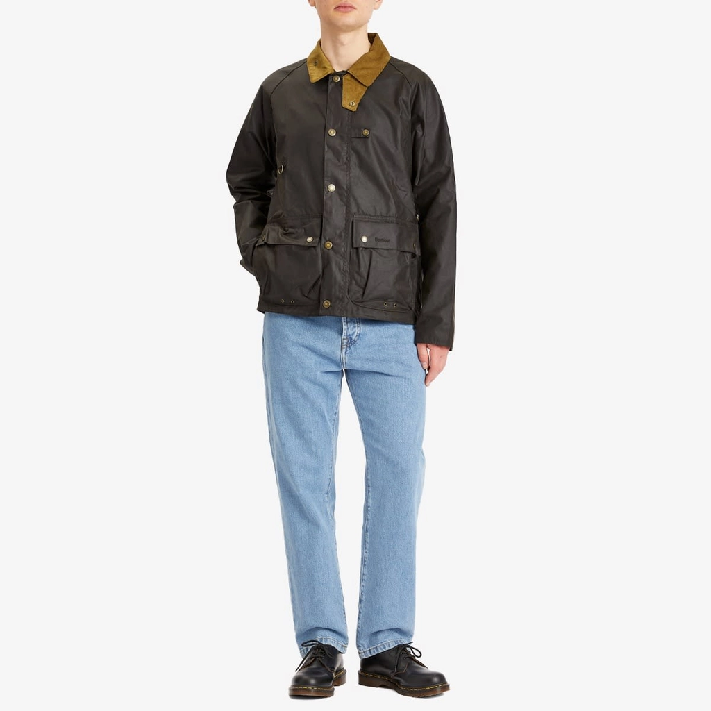 Barbour Men's Utility Spey Wax Jacket Olive
