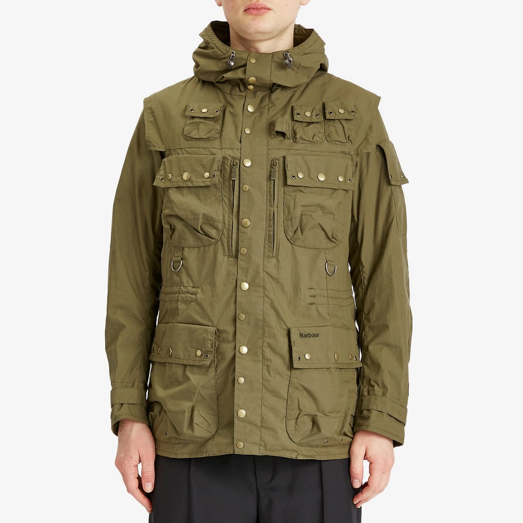Barbour Men's x To Ki To Inaka Casual Jacket Dusky Green