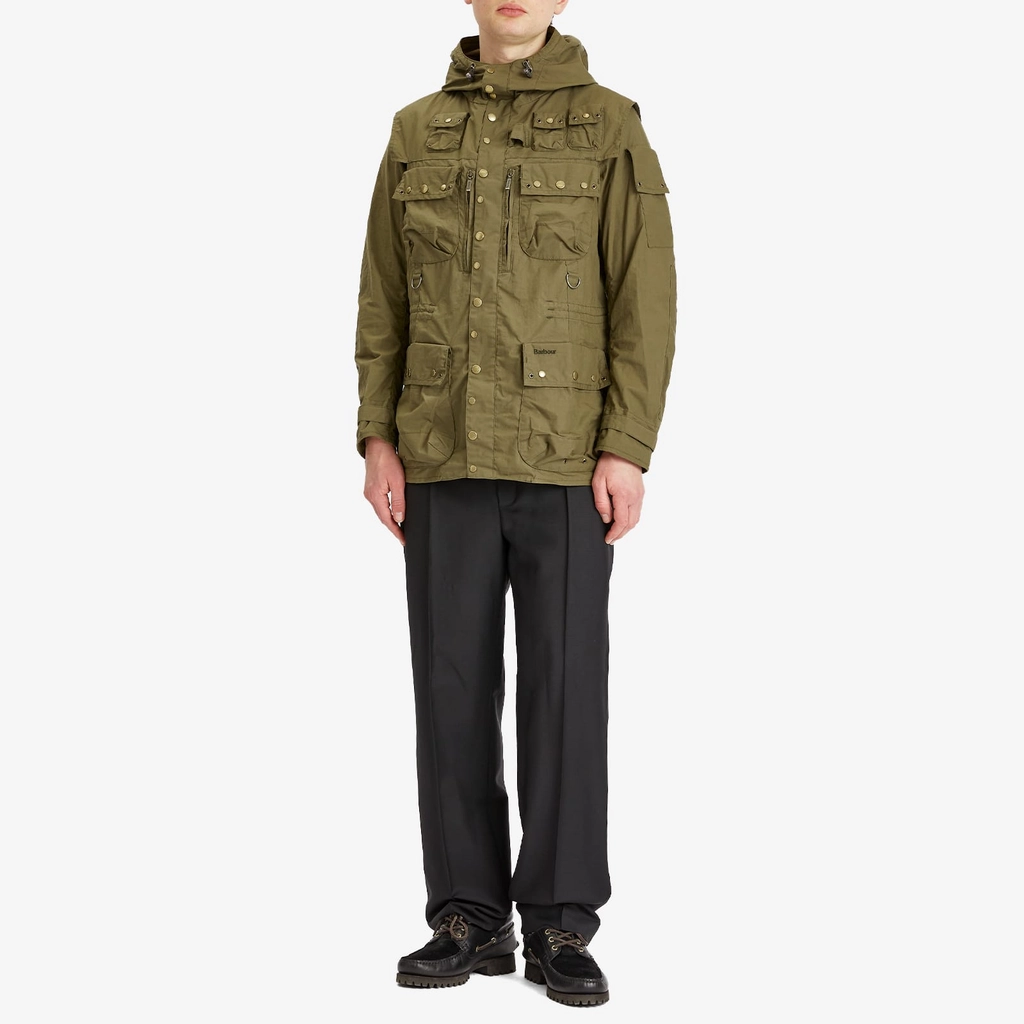 Barbour Men's x To Ki To Inaka Casual Jacket Dusky Green