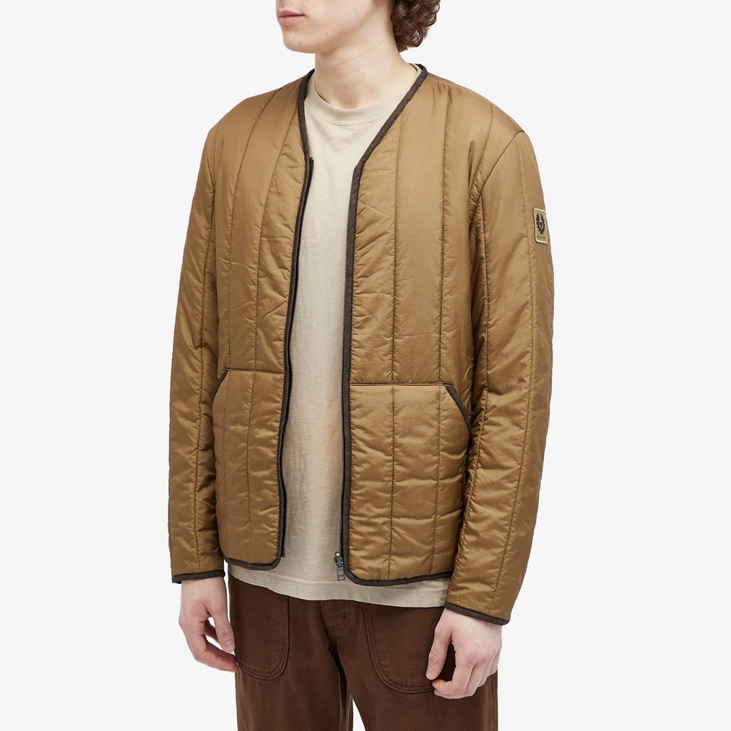 Belstaff Men's Centenary Quilted Liner British Khaki