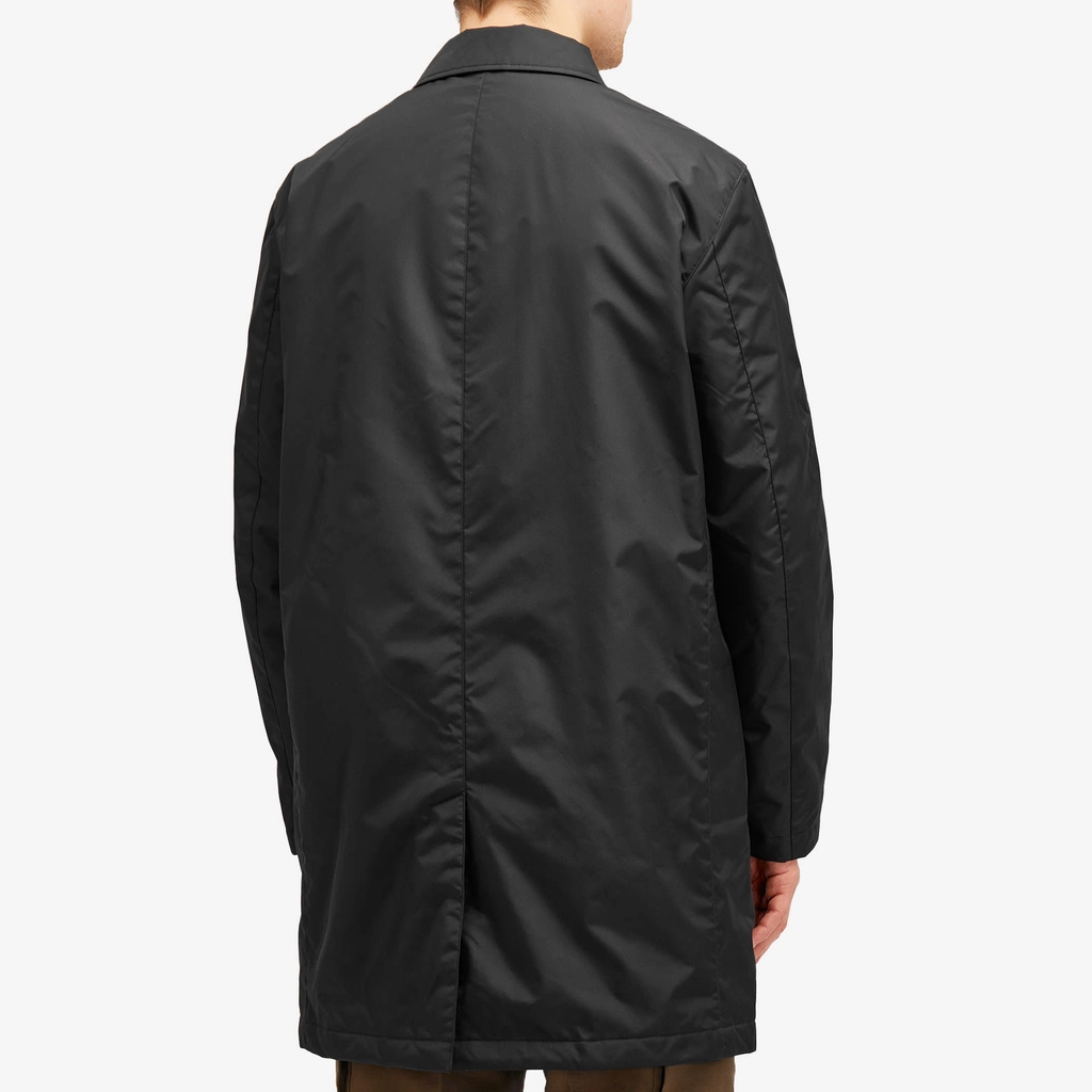 Belstaff Men's Drill Nylon Shell Coat Black