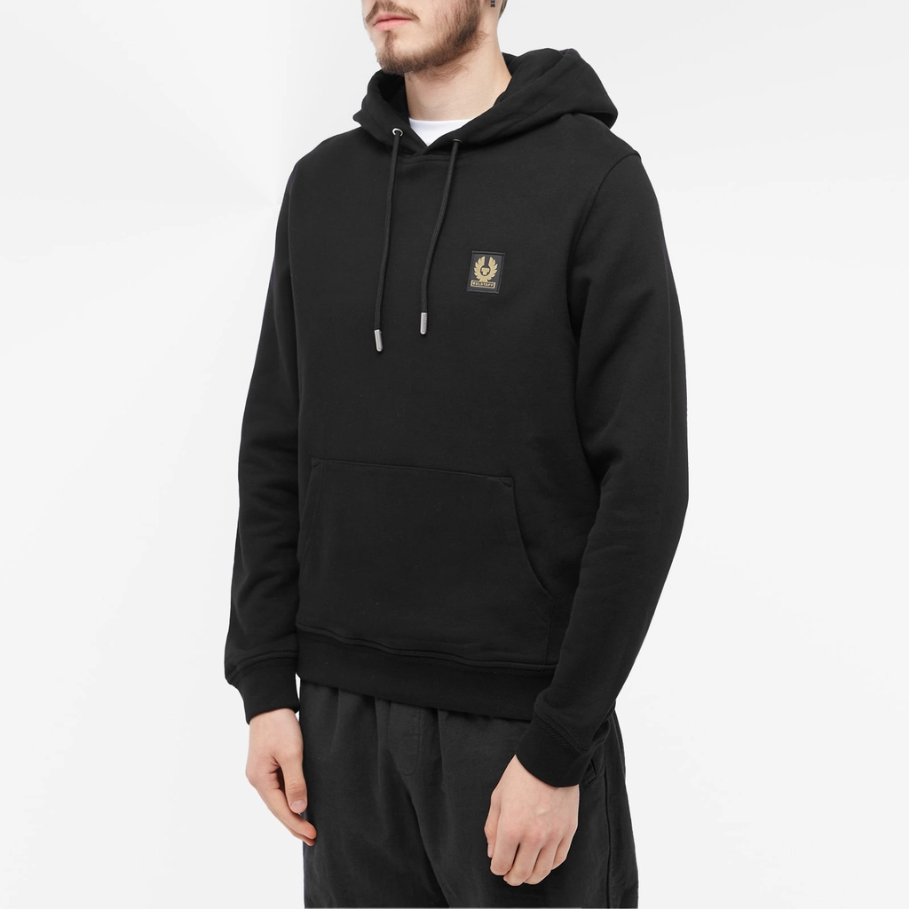 Belstaff Men's Patch Popover Hoody Black