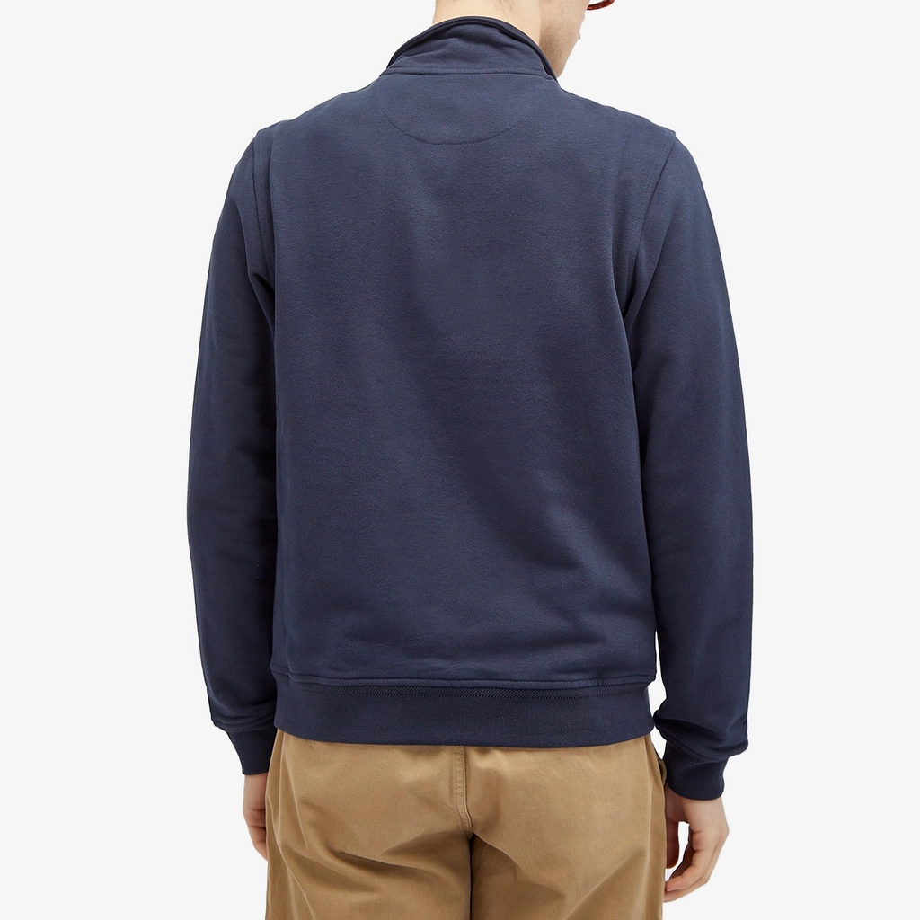 Belstaff Men's Patch Quarter Zip Sweat Dark Ink