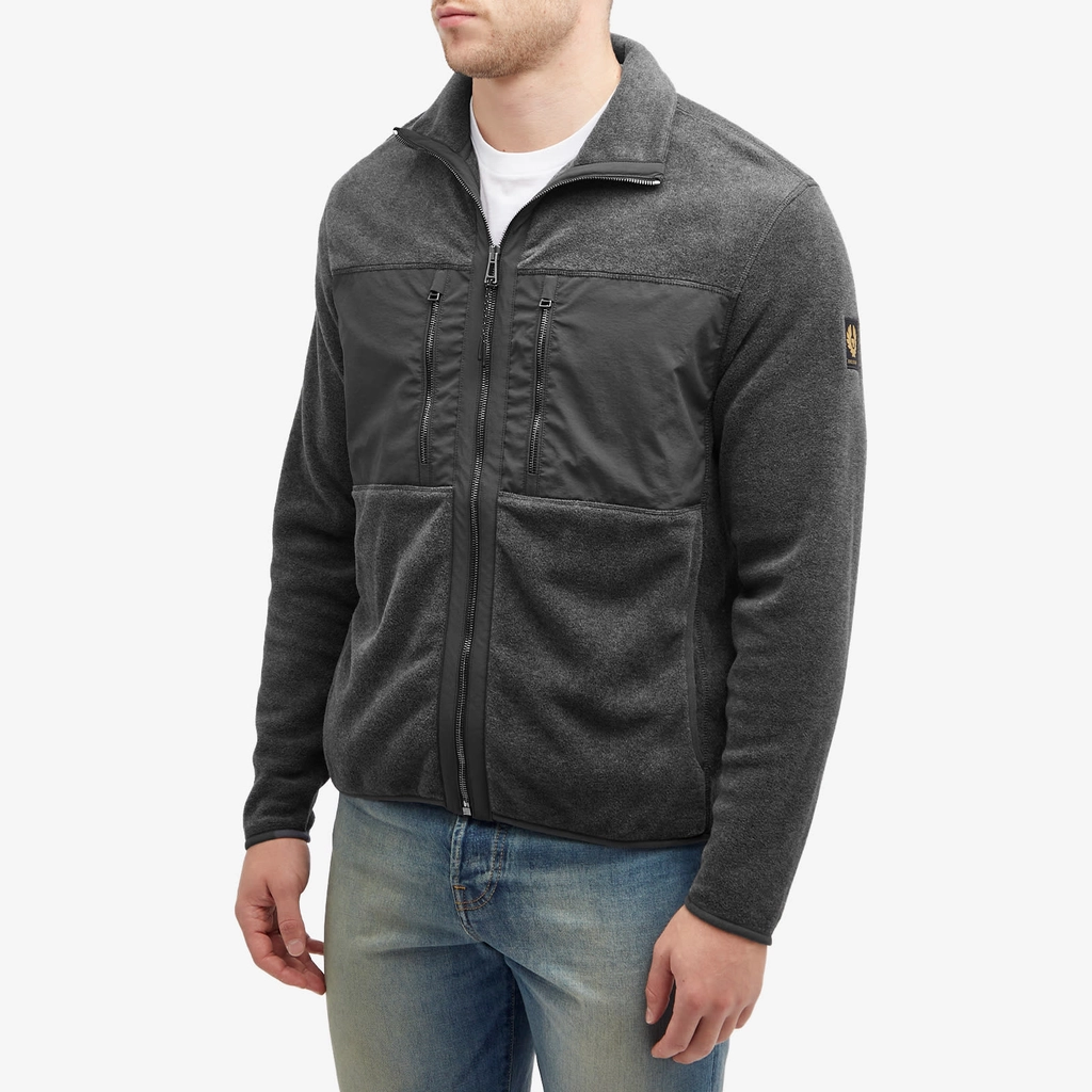 Belstaff Men's Welder Full Zip Sweatshirt Grey