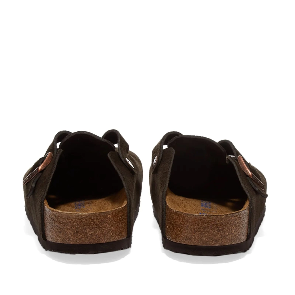 Birkenstock Boston SFB Mocha Suede