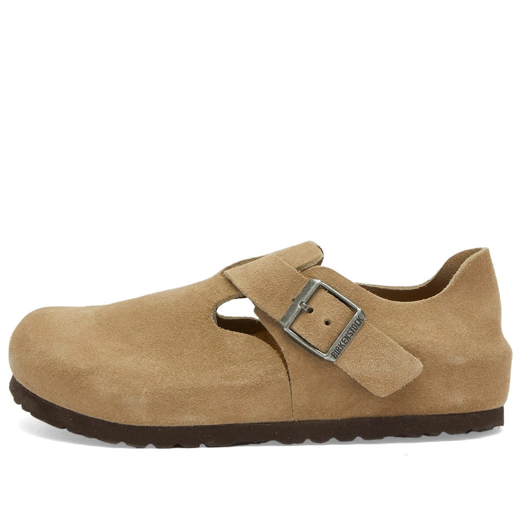 Birkenstock Men's London Taupe Suede