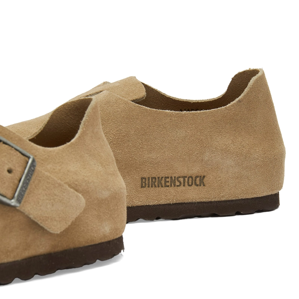 Birkenstock Men's London Taupe Suede