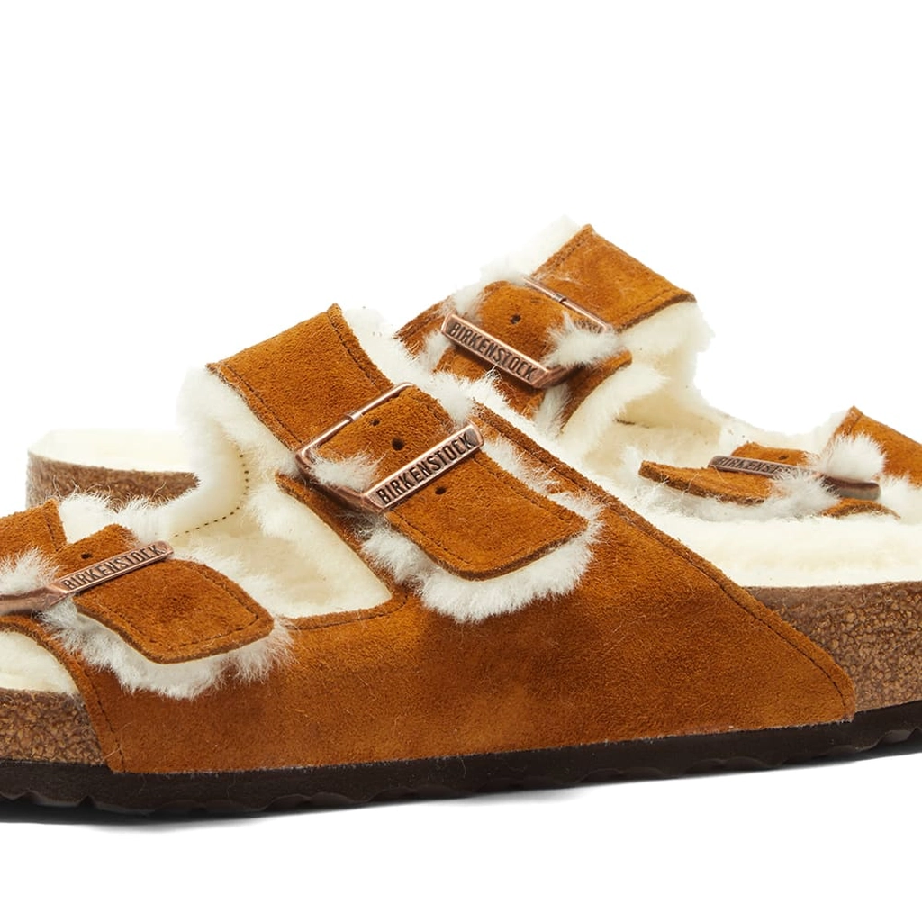 Birkenstock Men's Arizona Fur Mink Suede