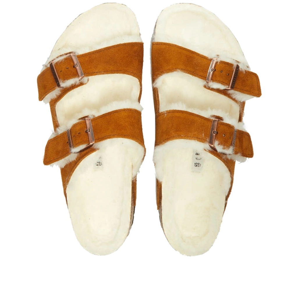 Birkenstock Men's Arizona Fur Mink Suede