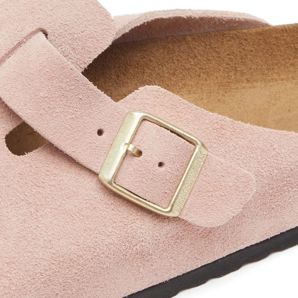 Birkenstock Boston Light Rose Suede
