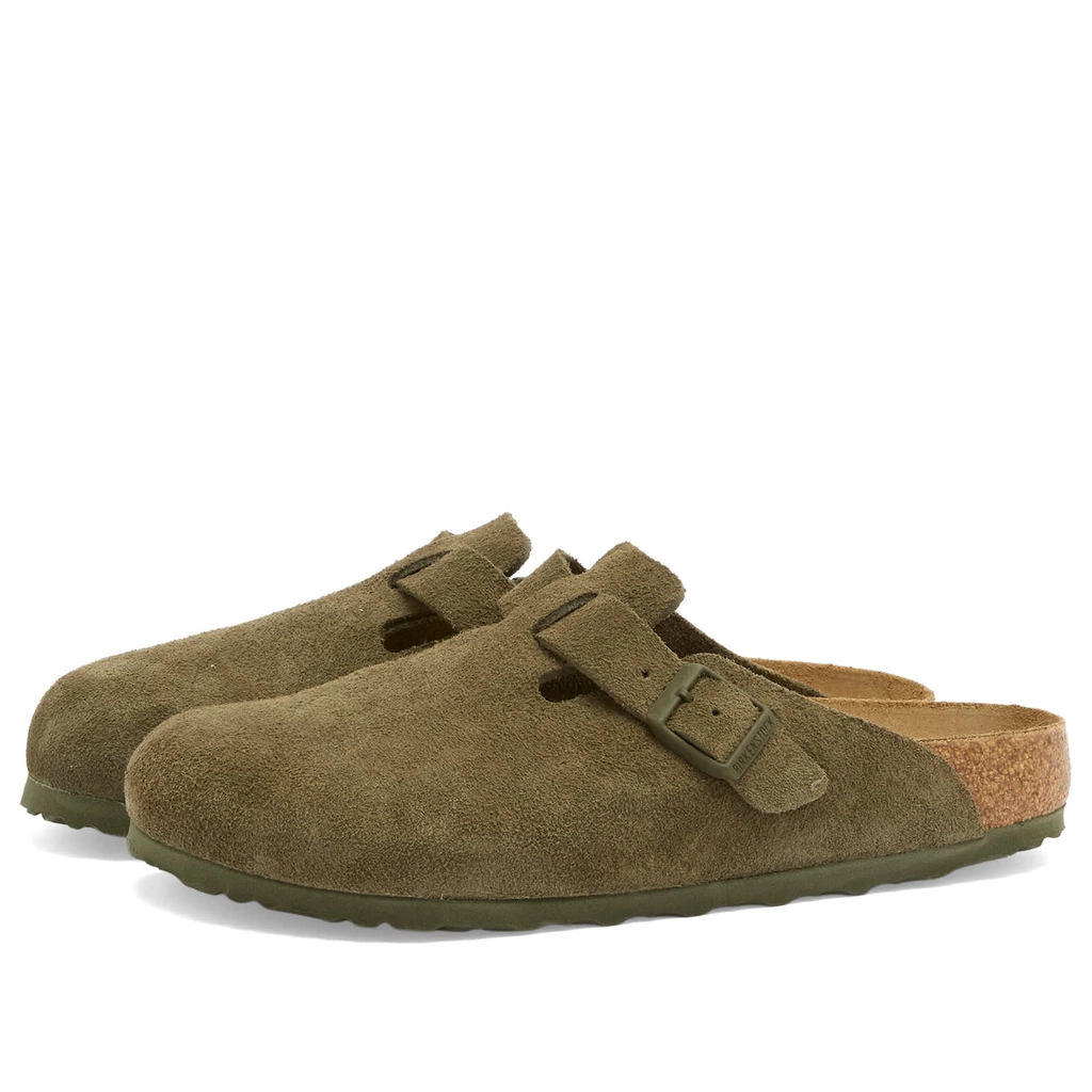 Birkenstock Boston Thyme Suede