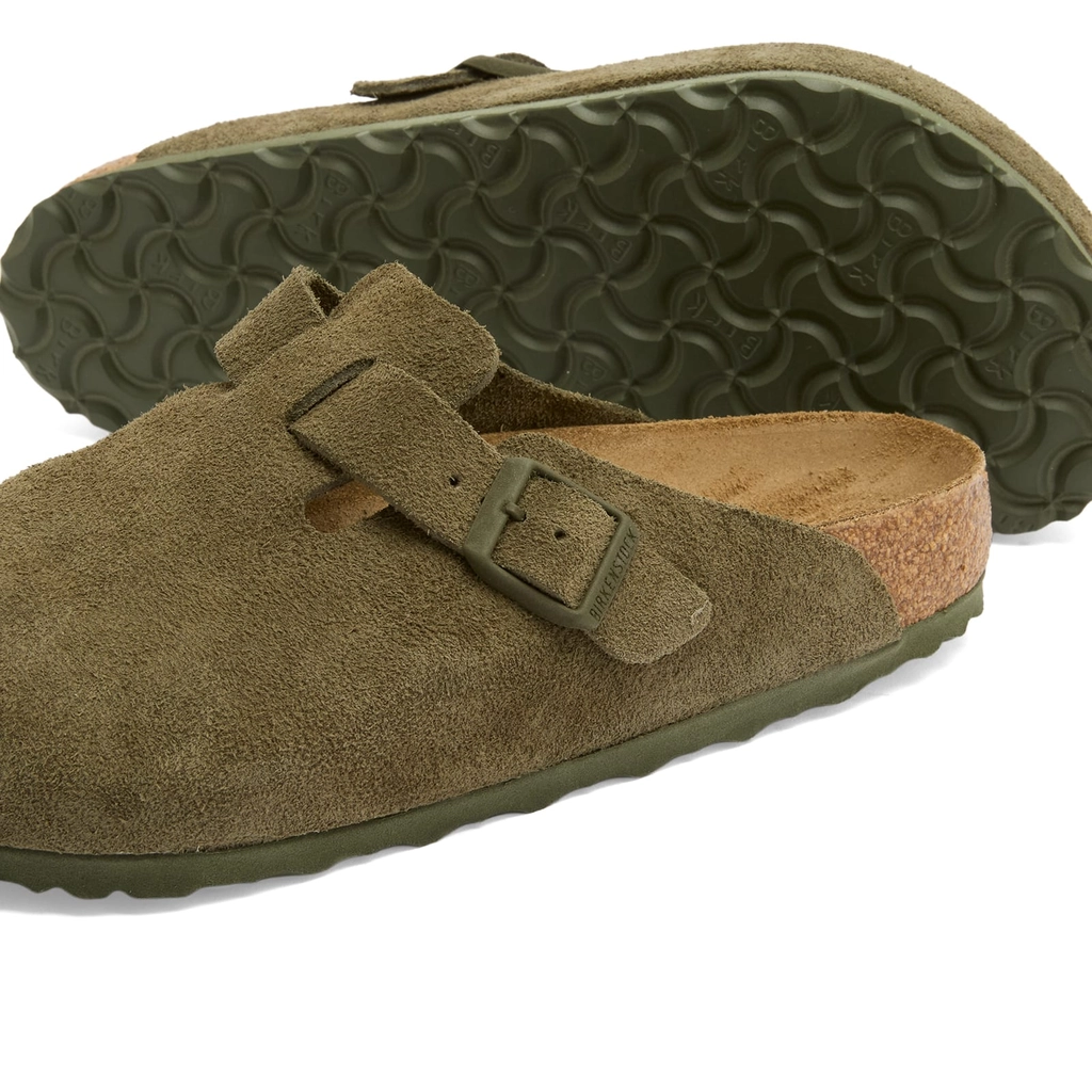 Birkenstock Boston Thyme Suede