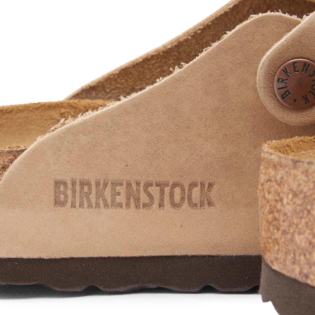 Birkenstock Boston Tobacco Brown Oiled Leather