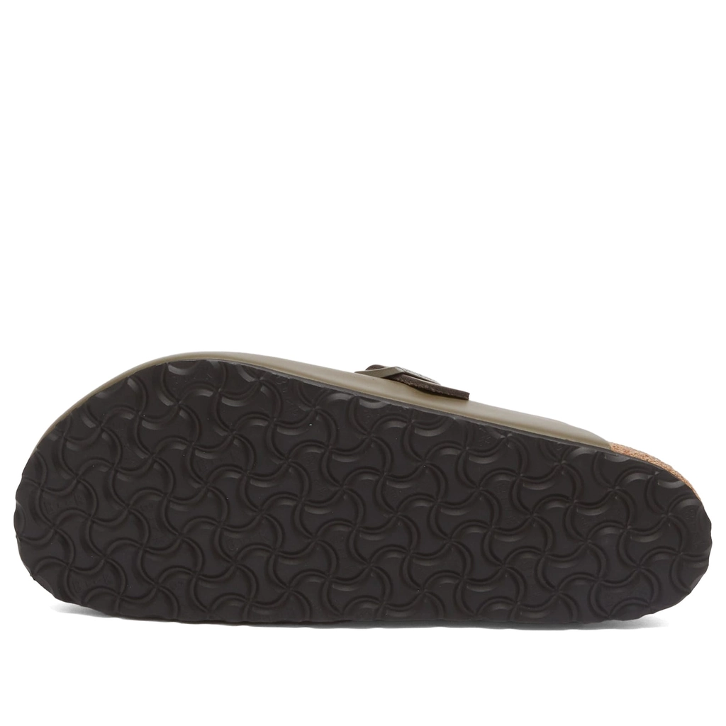 Birkenstock Men's Boston Concrete Grey Smooth Leather