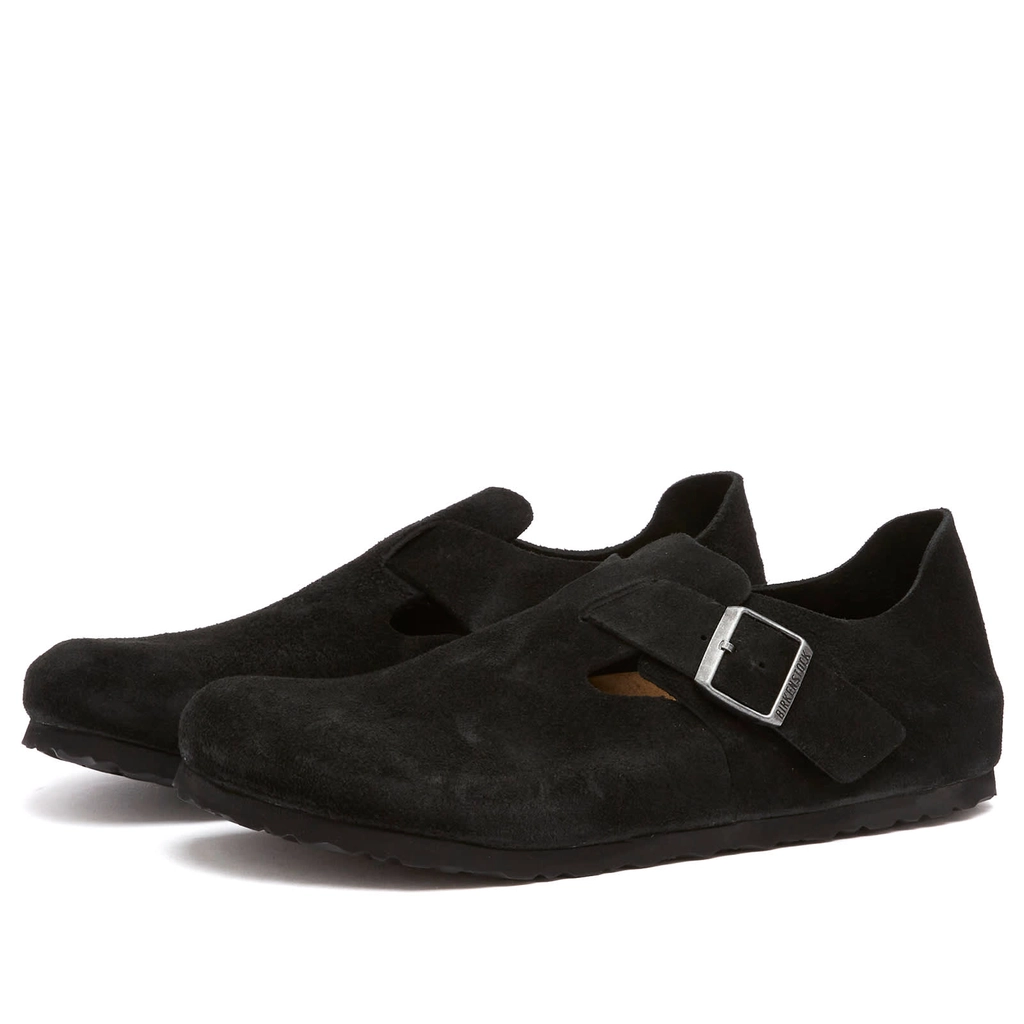 Birkenstock Men's London Black Suede
