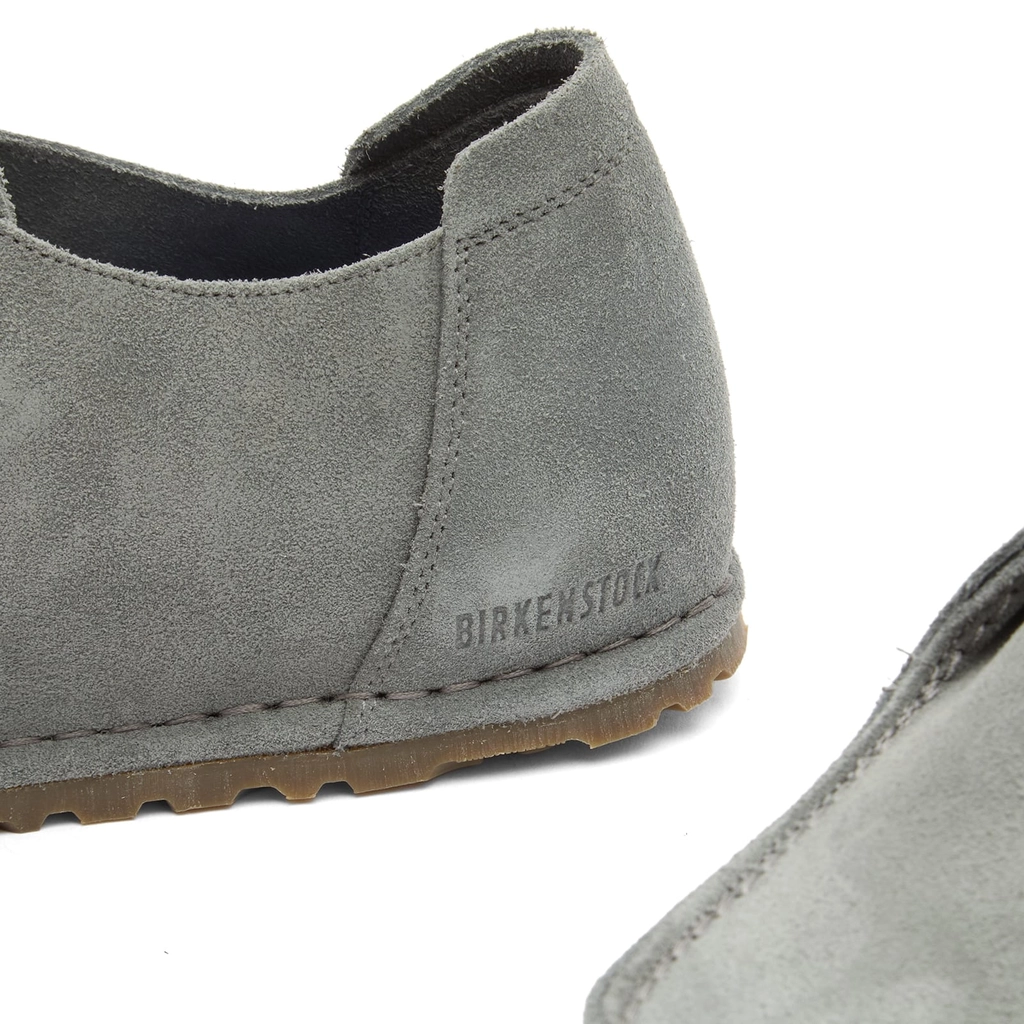 Birkenstock Men's Utti Lace Basalt Grey Suede