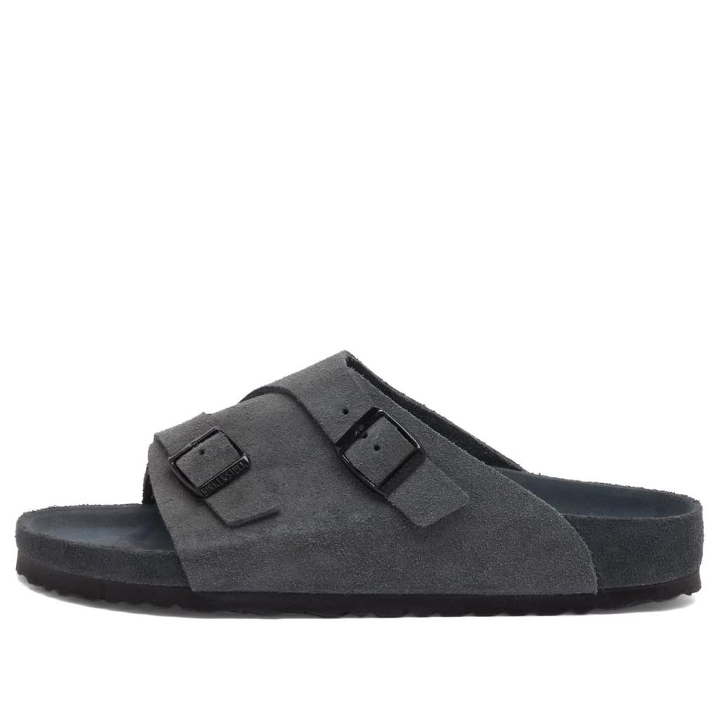 Birkenstock Men's Zürich - Presented by END. Charcoal Suede Exquisite