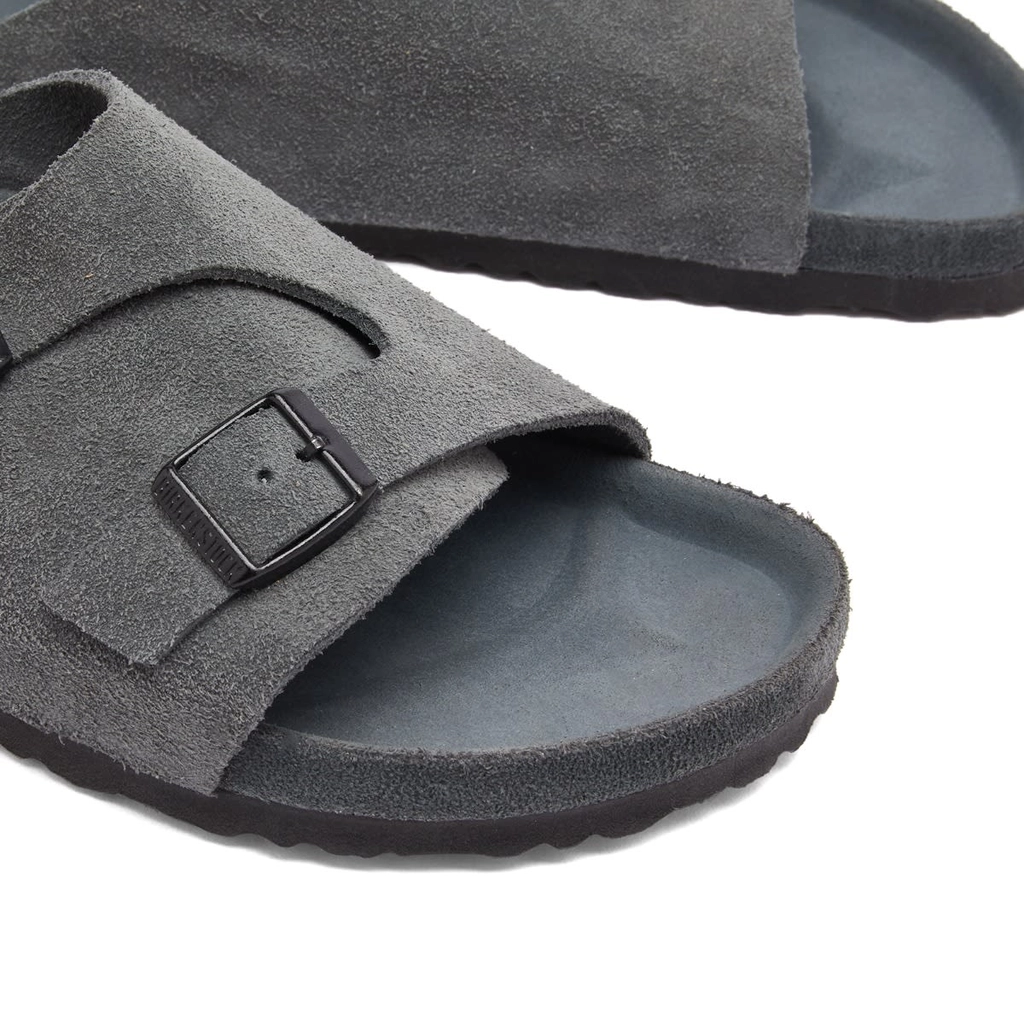 Birkenstock Men's Zürich - Presented by END. Charcoal Suede Exquisite