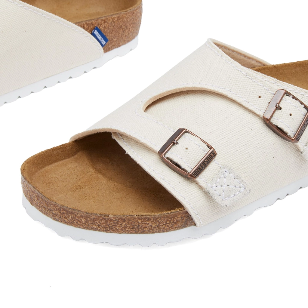 Birkenstock Men's x Jesse Leyva Zürich Eggshell Suede/Canvas