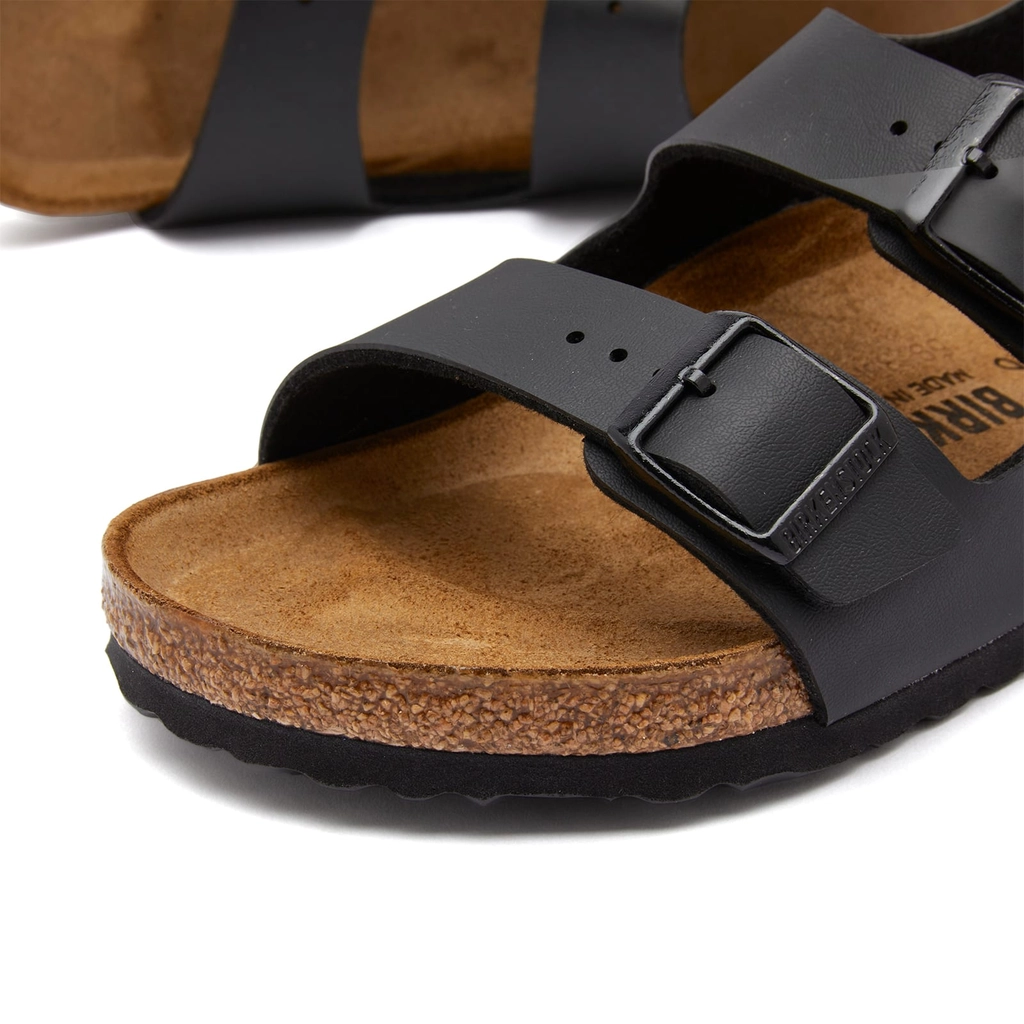 Birkenstock Milano Black Birko-Flor