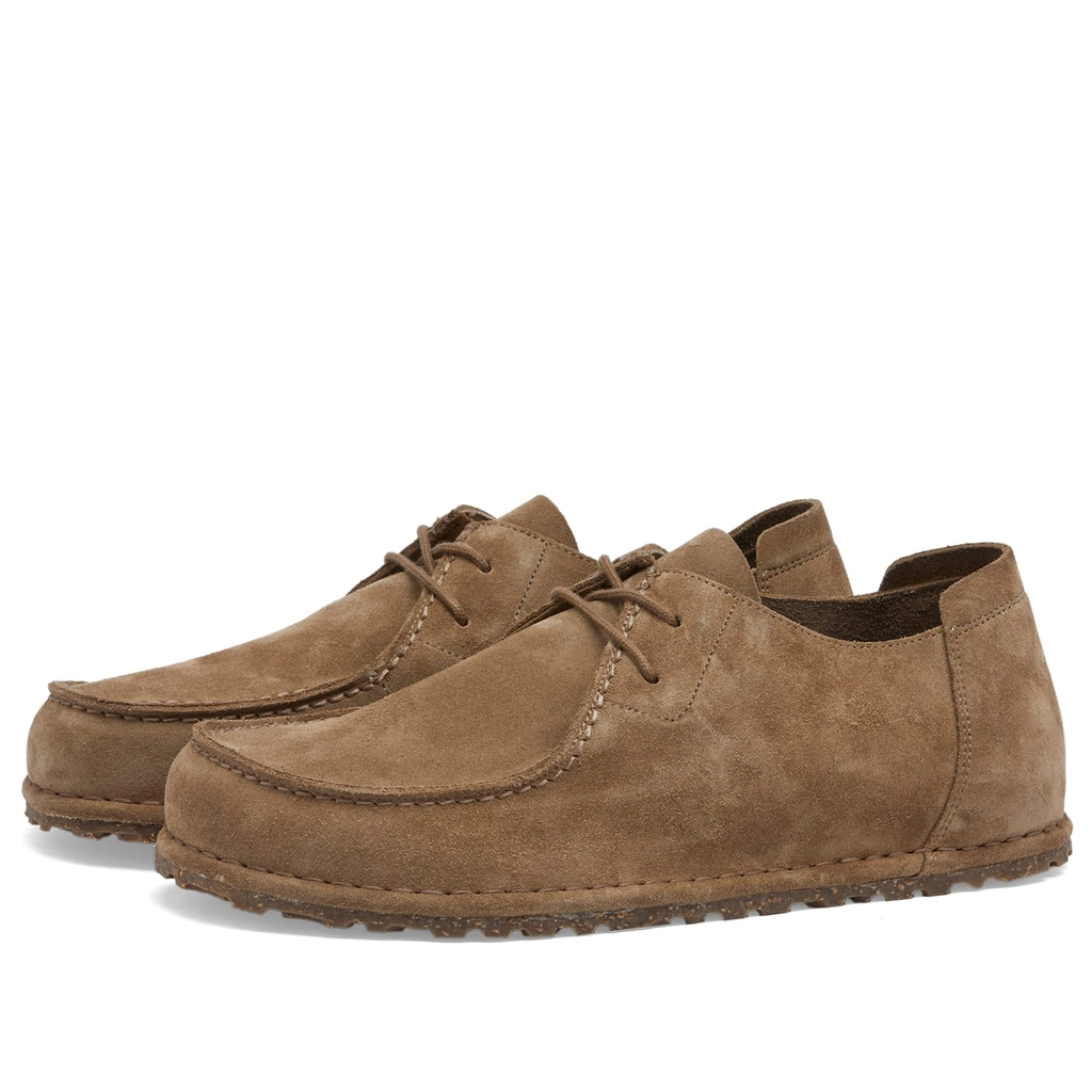 Birkenstock Utti Lace Shoe Grey Taupe