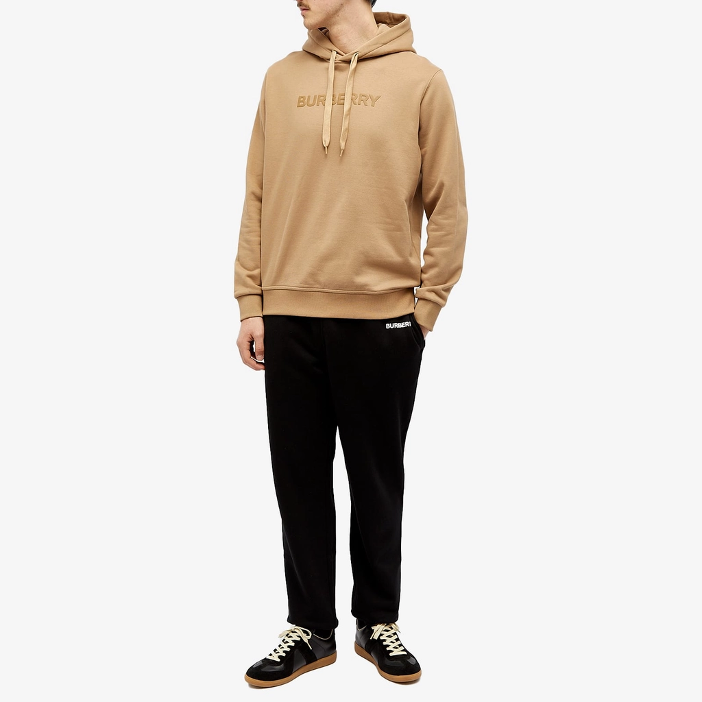 Burberry Men's Ansdell Logo Hoodie Camel