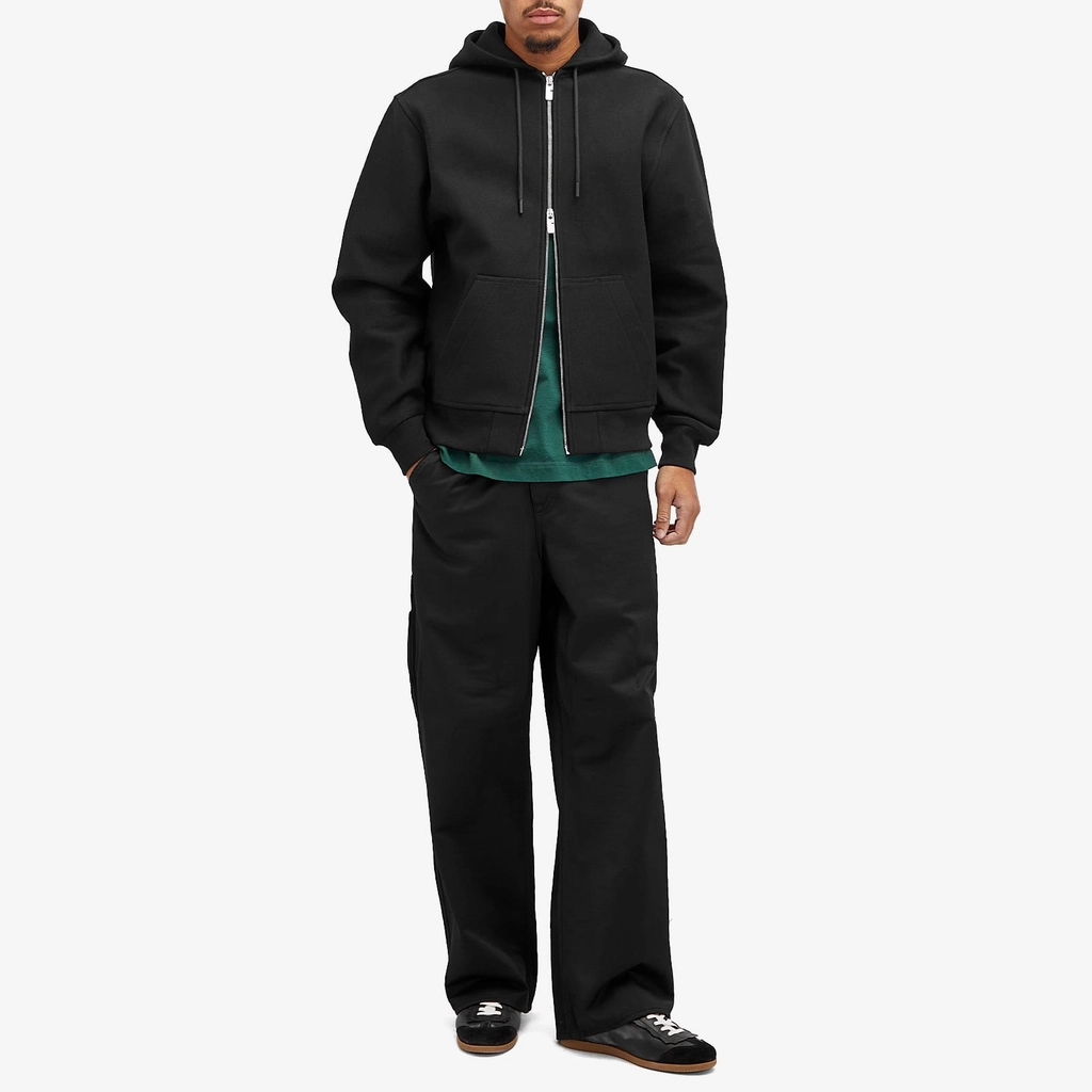 Burberry Men's Archive Back Logo Hoodie Coal